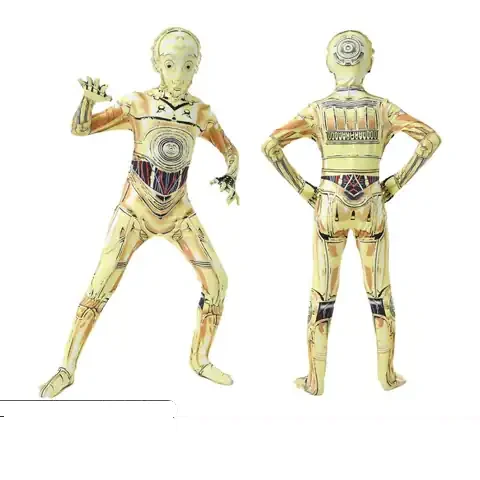 Bedruckter Droiden-Ganzkörperanzug — Star Wars