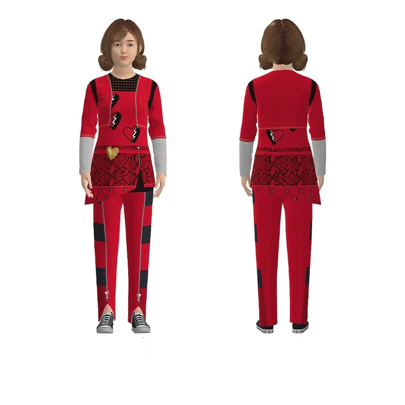 Red-Ganzkörperanzug — Descendants