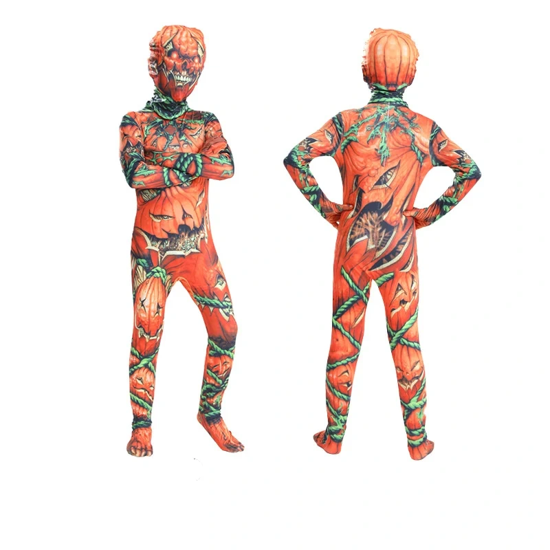 Kürbis-Ganzkörperanzug — Halloween