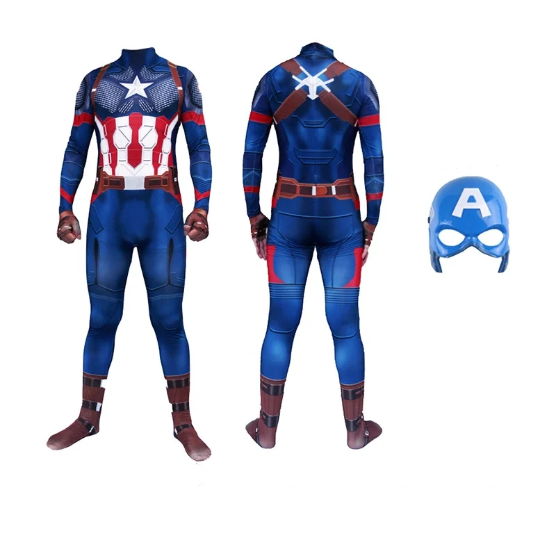Captain-America- und Spinnenheld-Anzugsortiment — Superhero