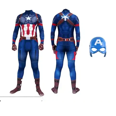 Captain-America- und Spinnenheld-Anzugsortiment — Superhero