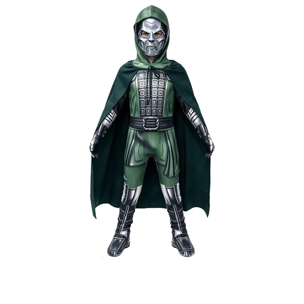 Doctor Doom-Kostüm-Ganzkörperanzug