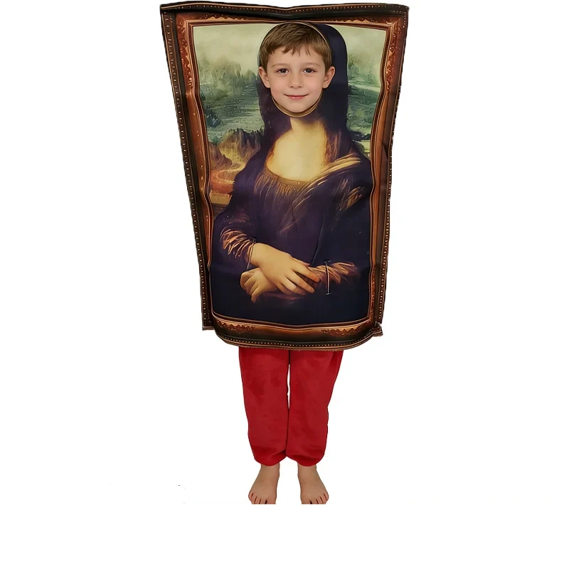 Originelle Mona-Lisa- und Emoji-Kostüme — Novelty Costumes