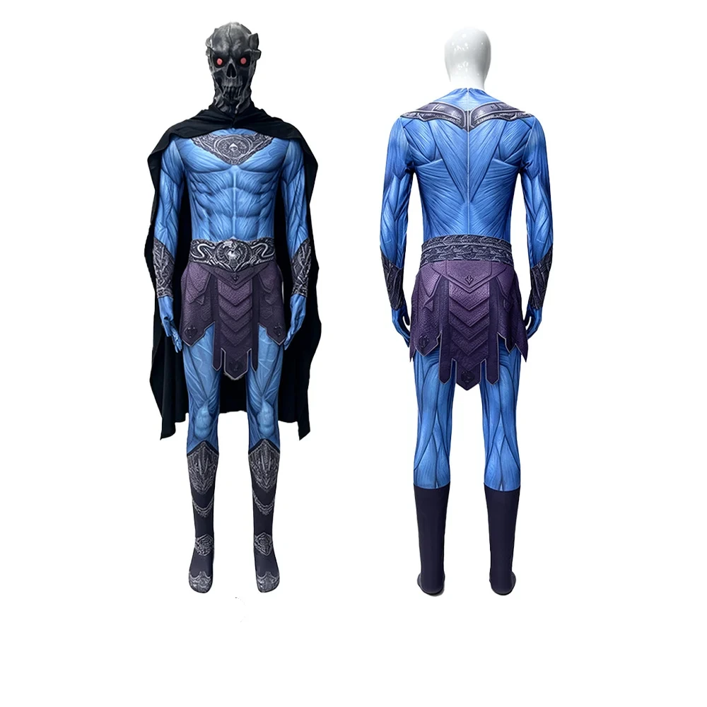 Skeletor-Ganzkörperanzug — Masters of the Universe