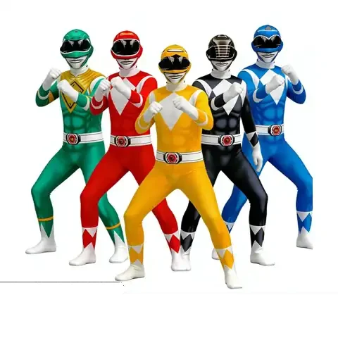 Ranger-Kostümanzug-Sortiment — Power Rangers